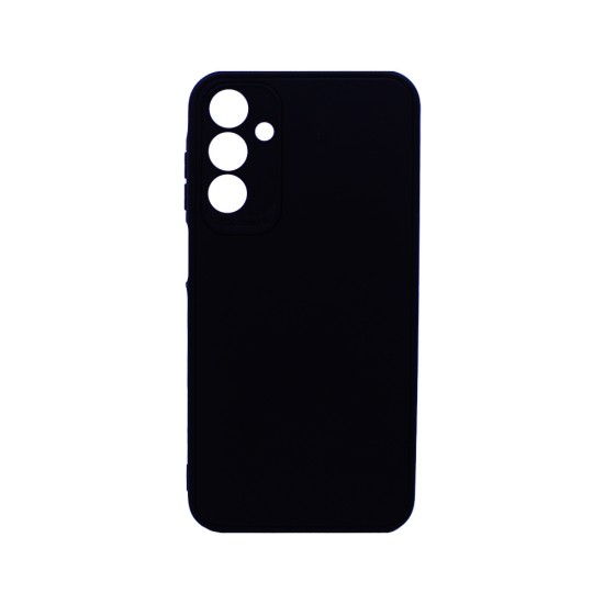 Soft Silicone Case with Camera Shield for Samsung Galaxy A15 Black